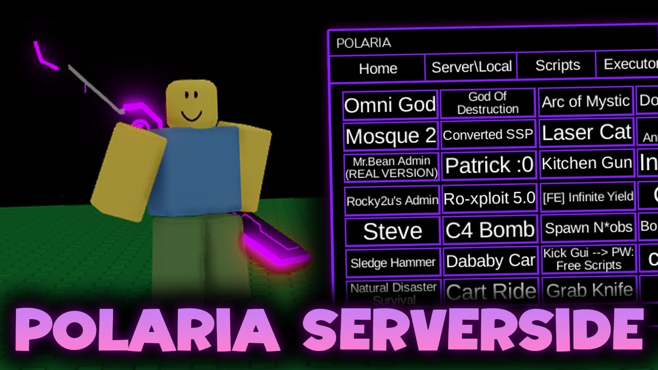 Демонстрация скрипта Polaria SS — ROBLOX EXPLOITING