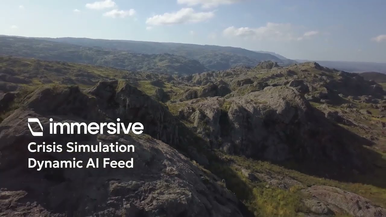 Crisis Simulation: Dynamic AI Feed