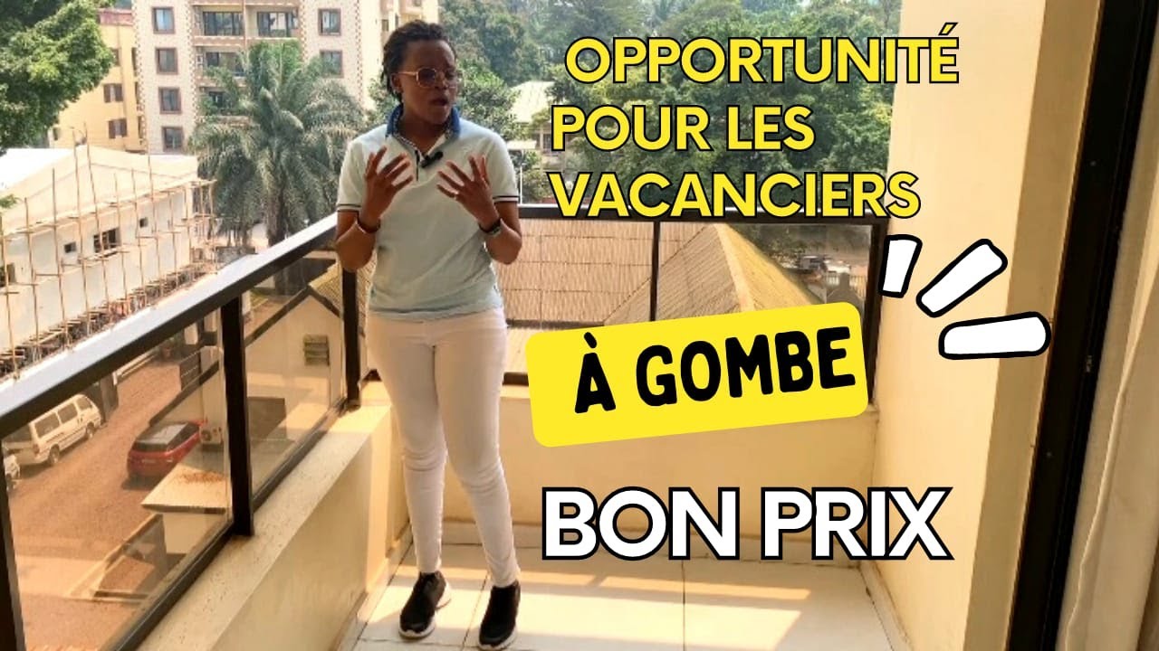 APPARTEMENT MEUBLÉ EN LOCATION À KINSHASA, GOMBE en RDC. #kinshasa  #appartement #vacanciers