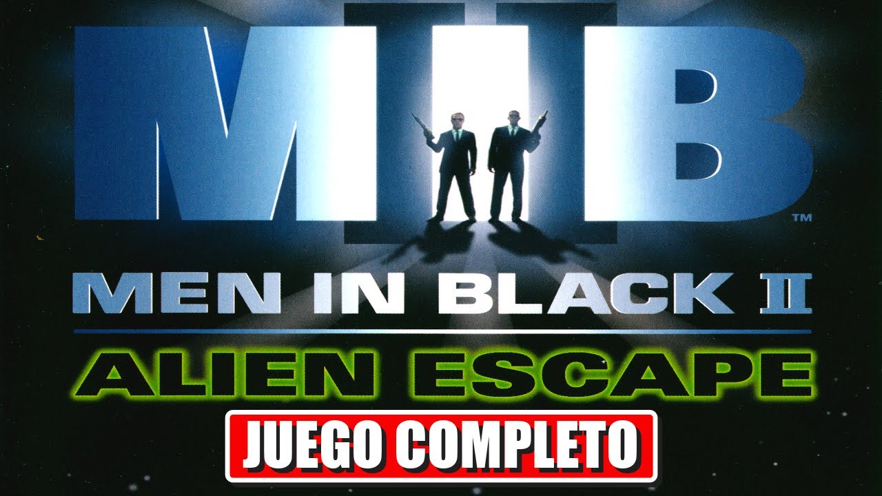 MEN IN BLACK 2 ALIEN ESCAPE Juego Completo de la Pelicula - Hombres de Negro Historia Completa PS2