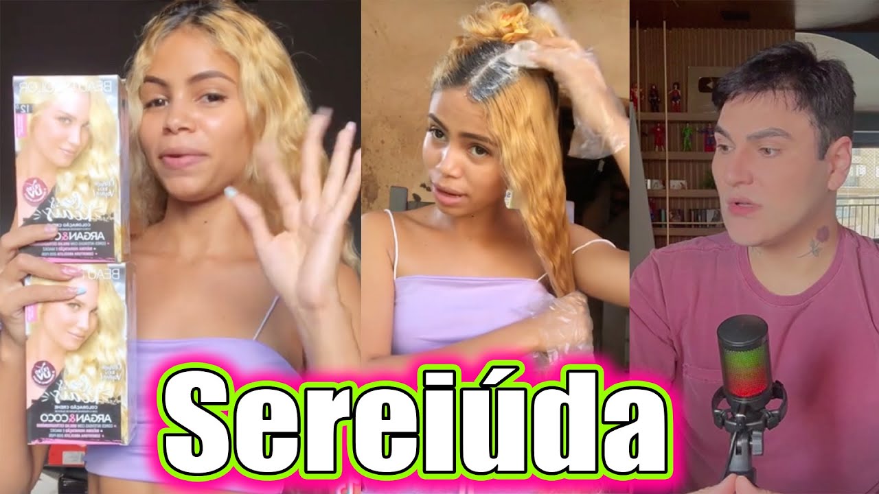 RETOCANDO O LOIRO COM TINTA 🤔 SEM DESCOLORIR 👸🏼 LOIRA DE TINTA 🫟