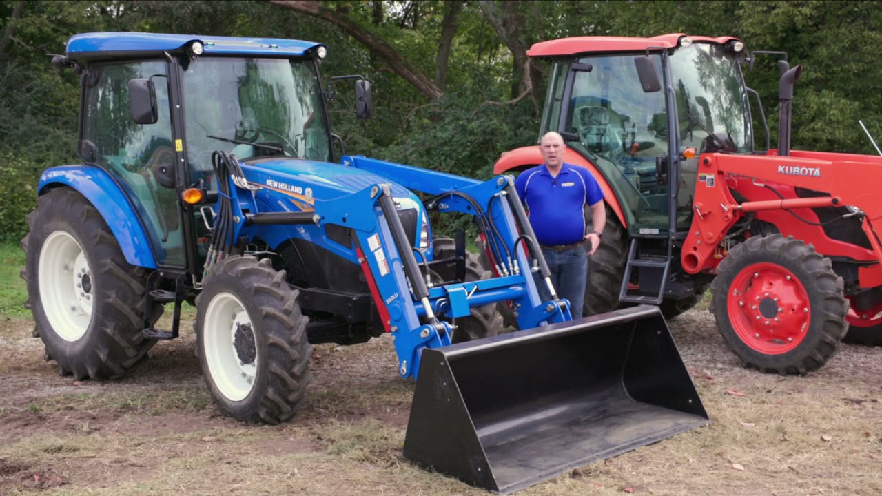 Comparison  WORKMASTER™ 75 vs Kubota M7060