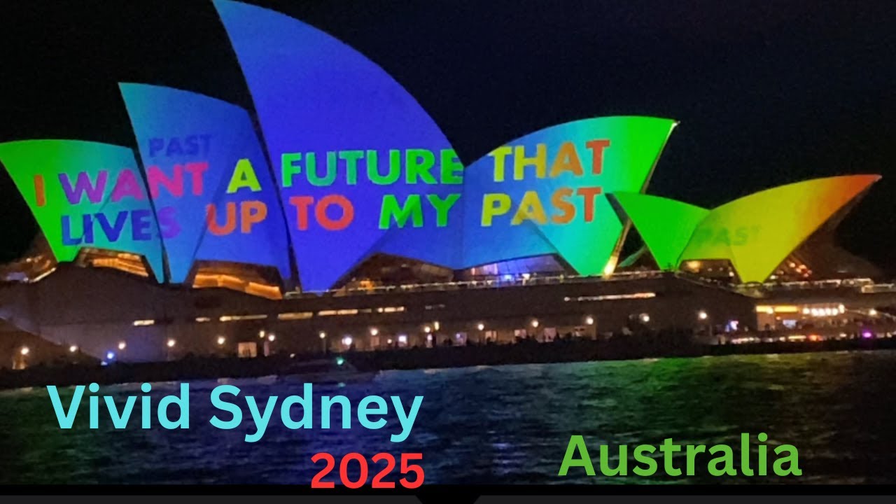 Vivid Sydney 2025 light festival Australia