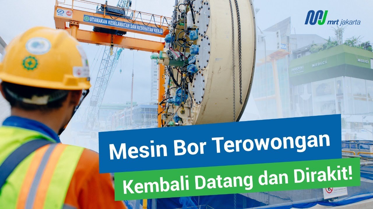 Progres Perkembangan Fase 2A Lin Utara-Selatan MRT Jakarta per Februari 2025
