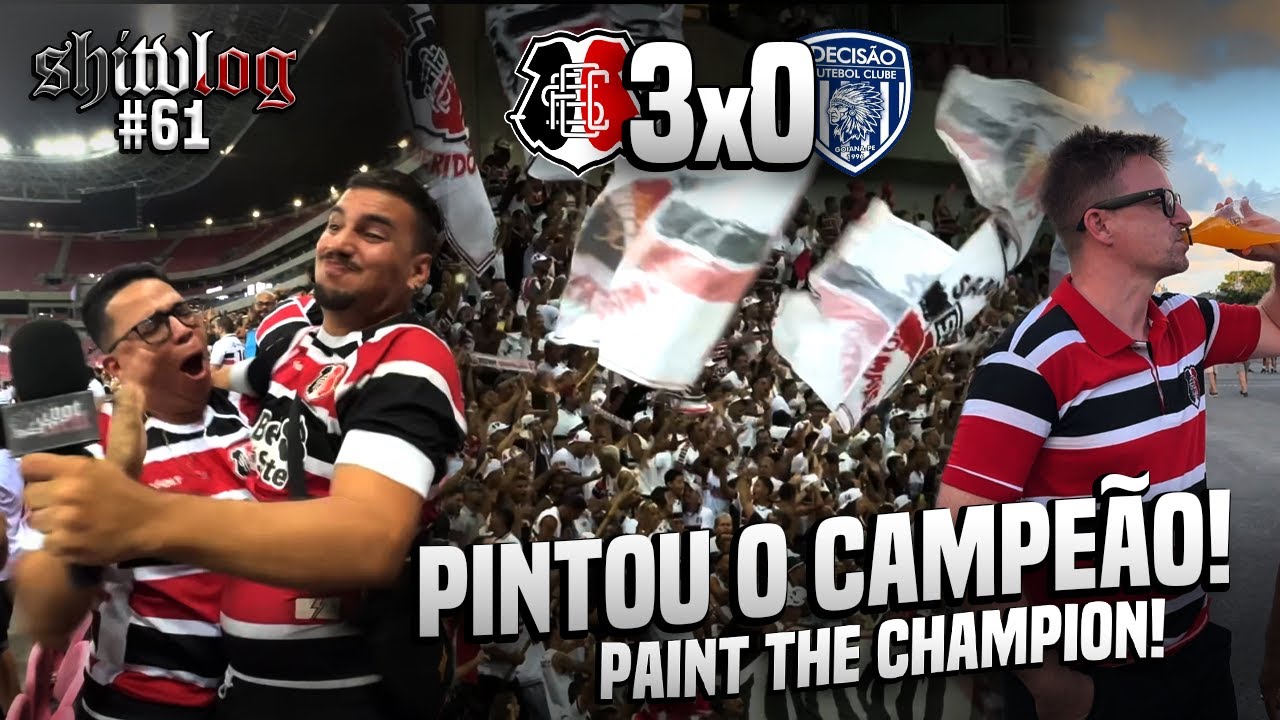 SHITVLOG CORAL #61 PERNAMBUCANO - SANTA CRUZ 3 X 0 DECISÃO