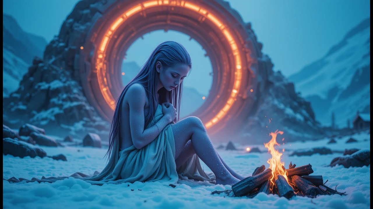 She Burned Her Clothes to Stay Warm—On the 4th Night, a Human Opened His Door | HFY Sci-Fi