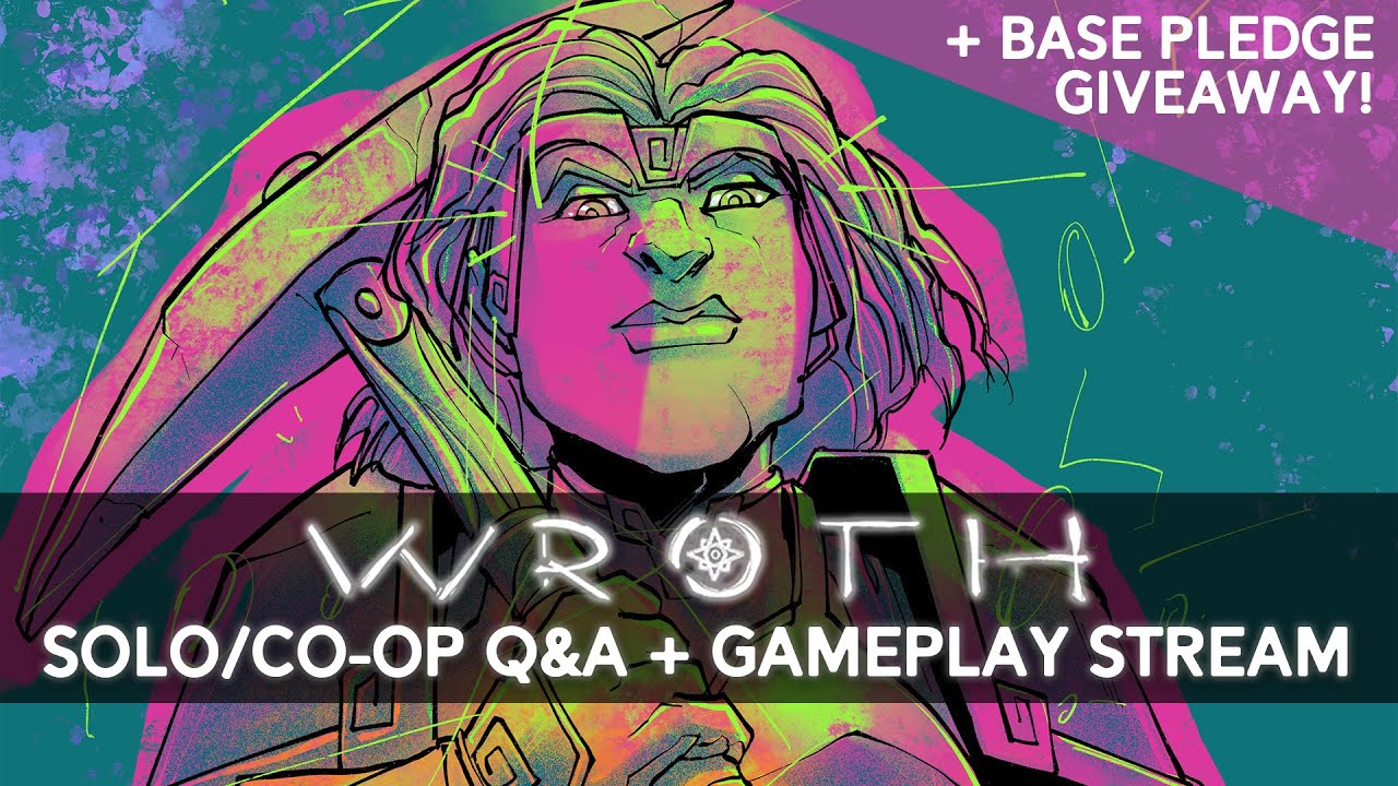Wroth Solo and Co-Op Gameplay + Live Q&A + Giveaway!