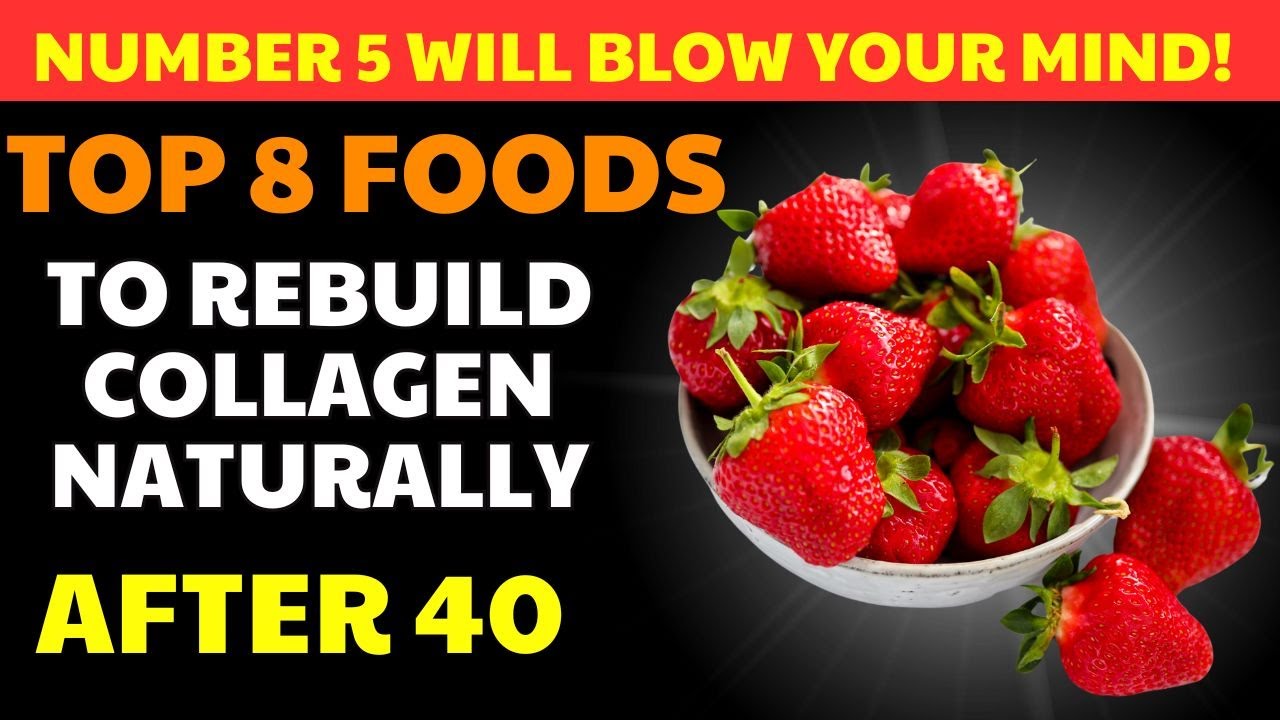 Senior, Top 8 Foods to Rebuild Collagen NATURALLY After 40 &ndash; number 5 Will Blow Your Mind!
