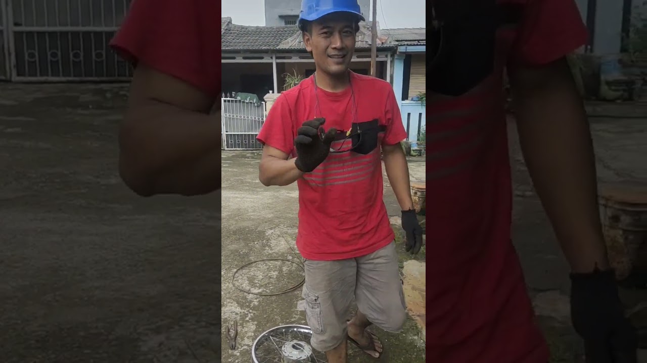 Tutorial membuat lingkaran pakai besi bulat 8 mm#BASORI CAH KUWU#achmadbasori512#PART 2