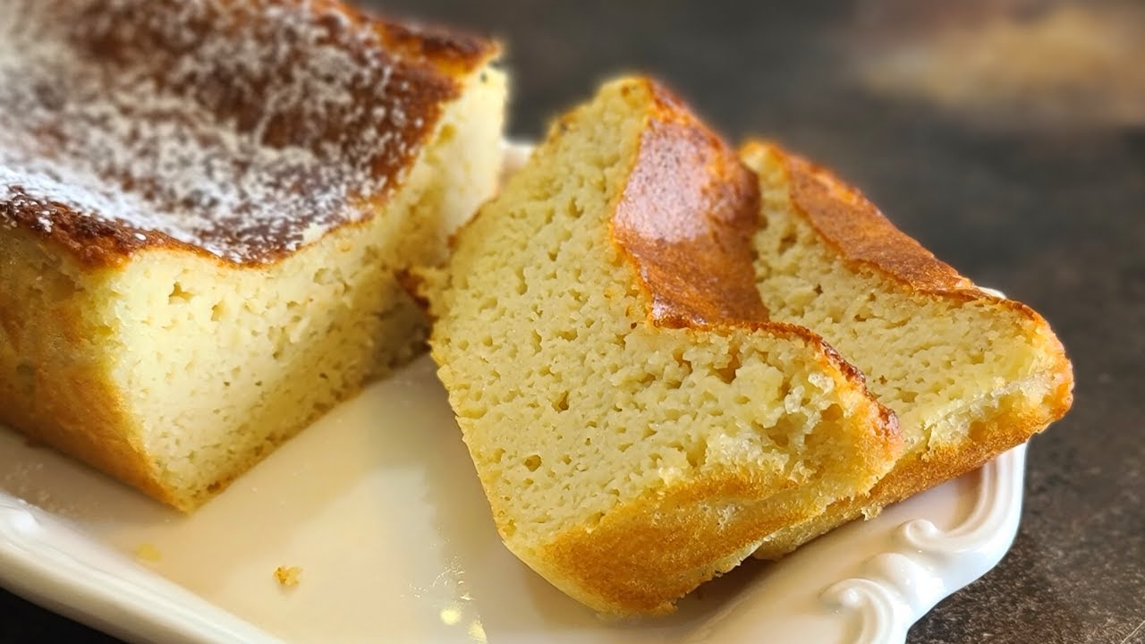 Easy Almond Yogurt Cake NO FLOUR