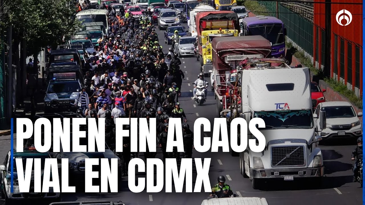Transportistas del Edomex llegan a acuerdo y levantan bloqueos
