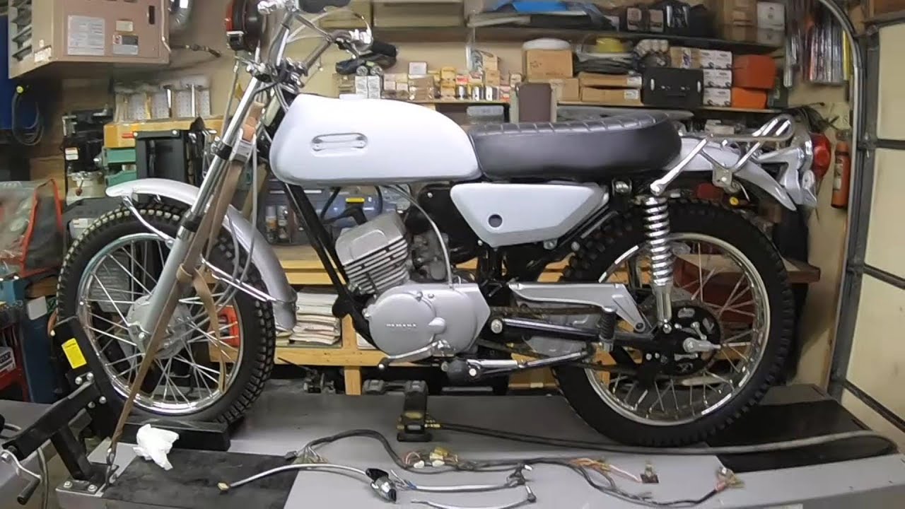 Ремонт замка зажигания Yamaha Enduro AT-1, CT-1