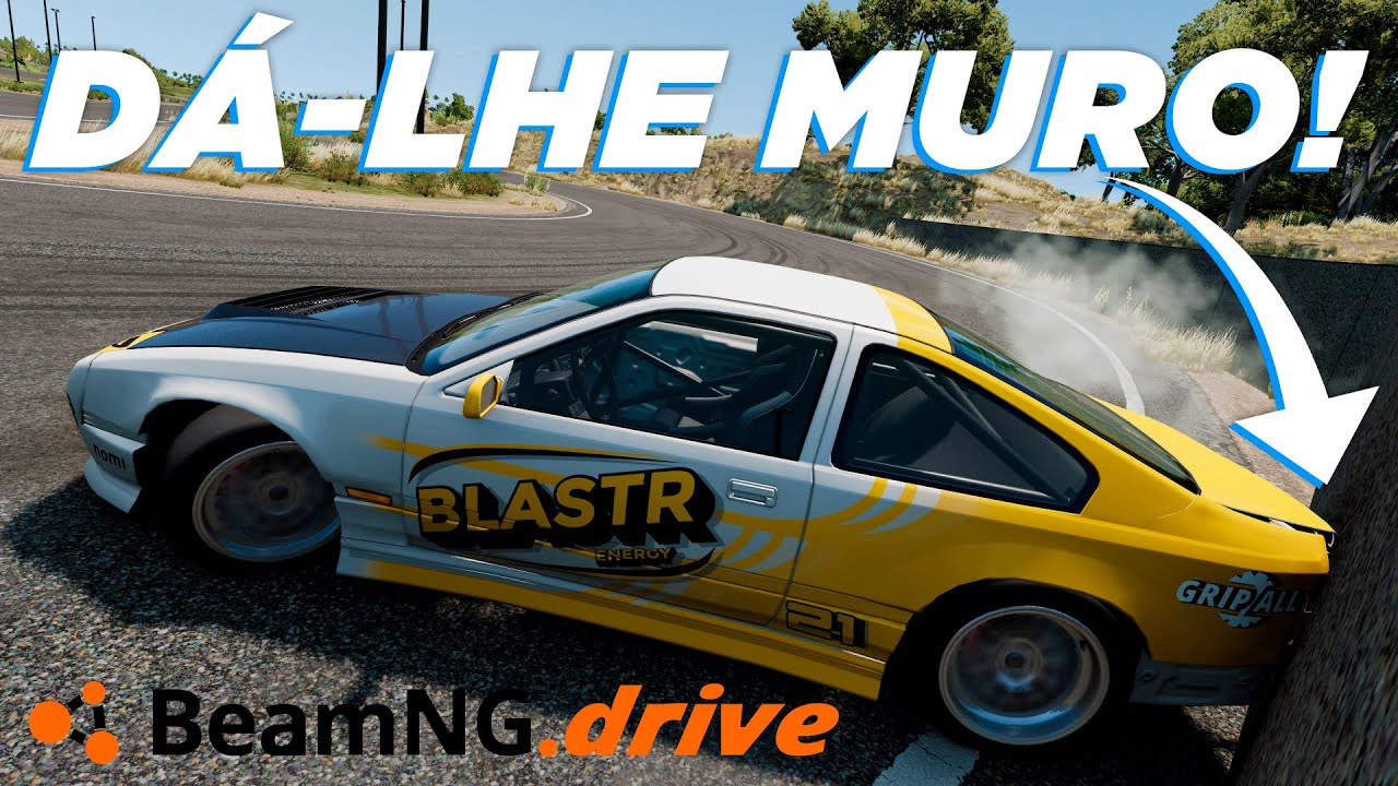 BEAMNG COM VR - AGORA FICOU TOP PRA DRIFT?