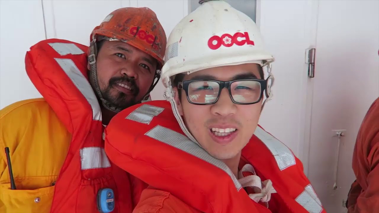 Tour of the Mega Container Ship