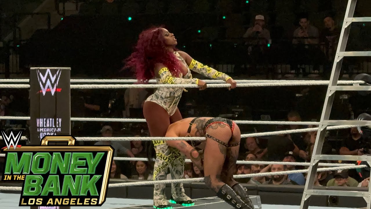 WWE Money In the Bank 2025 Women&rsquo;s Money In The Bank Ladder match full match #wwe #rhearipley #women