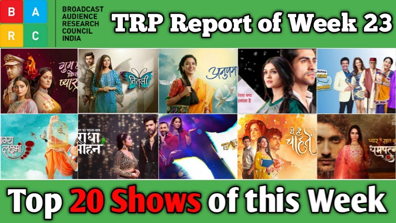 BARC TRP Report of Week 23 : Top 20 Shows of this Week