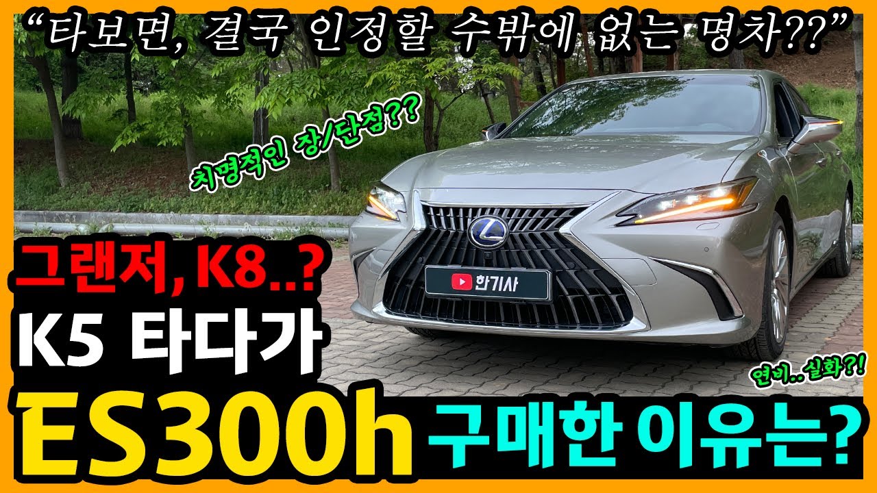 렉서스 ES300h 10,000km타고 느낀 장단점은? [차주인터뷰]