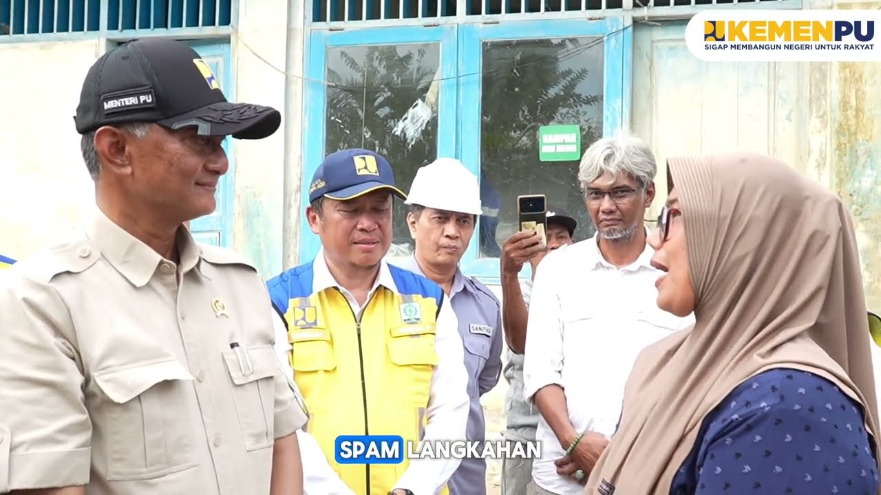 Menteri PU Dody Hanggodo targetkan kebutuhan layanan air bersih tersedia 24 Jam di Langkahan Aceh