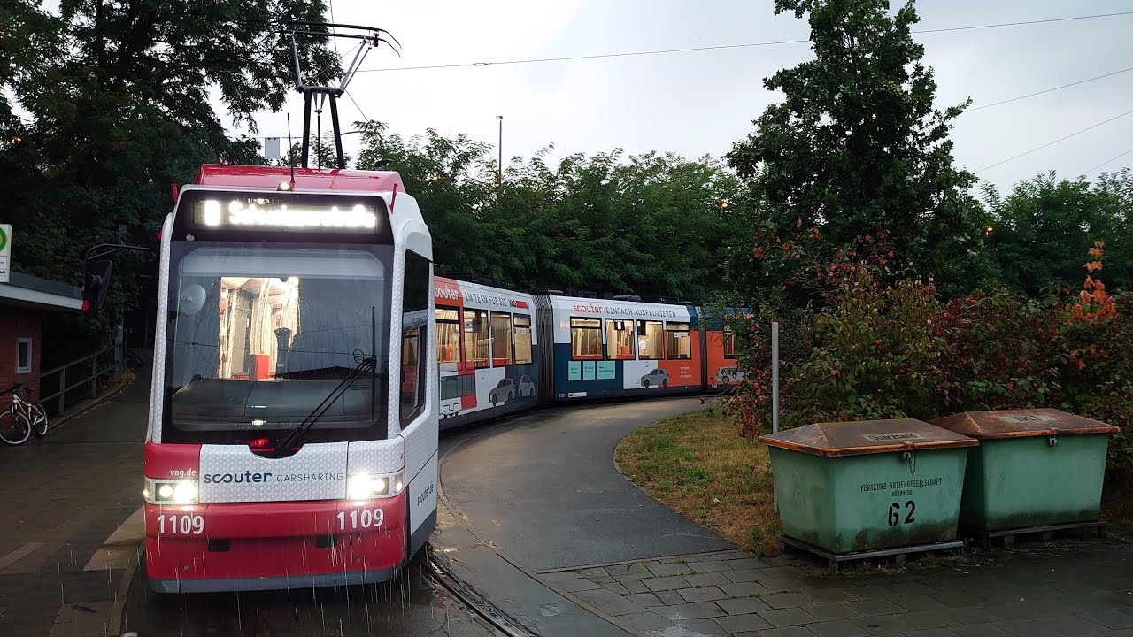 Mitfahrt GT8N Nürnberg Linie 8