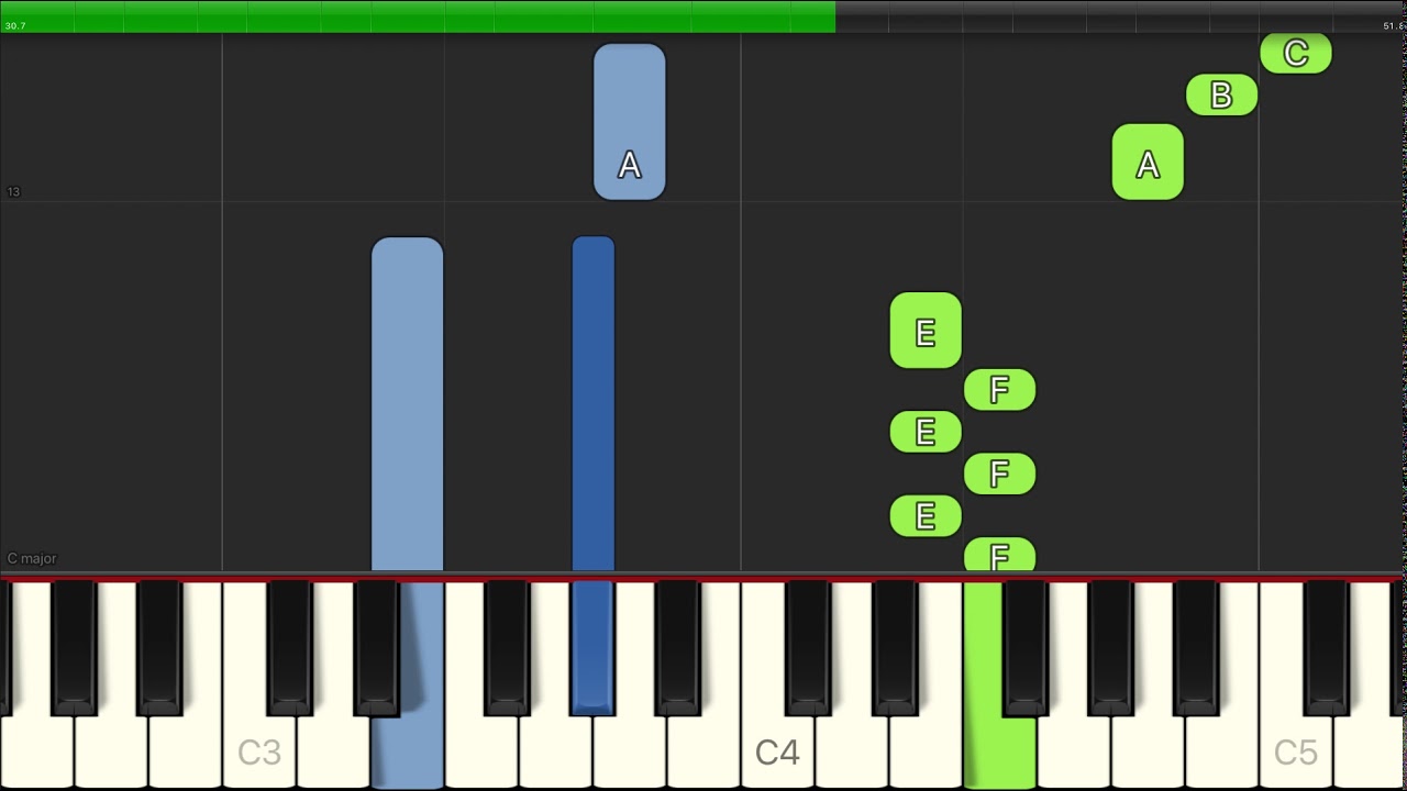 Boublil and Schonberg - Castle On A Cloud (from Les Miserables) - Easy Piano Tutorials