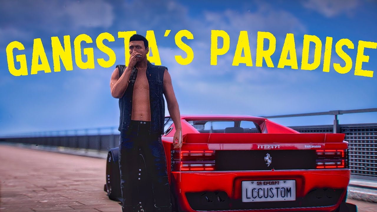 Gangsta's Paradise | GTA V Mod | Ferrari Testarossa Liberty Walk Kit Showcase