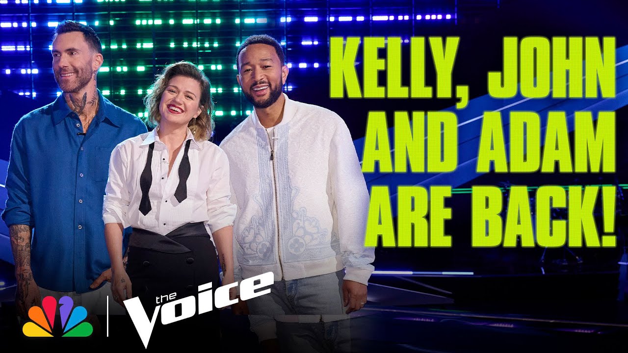 Champion Coach Roundtable with Kelly, John & Adam | The Voice | NBC