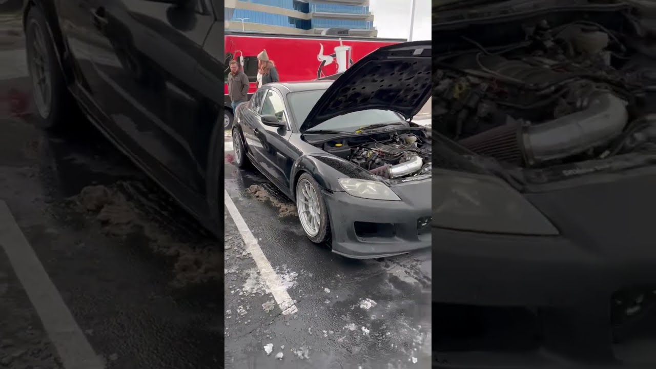 LS Swap Mazda RX8 at Salt Lake City Cars & Coffee