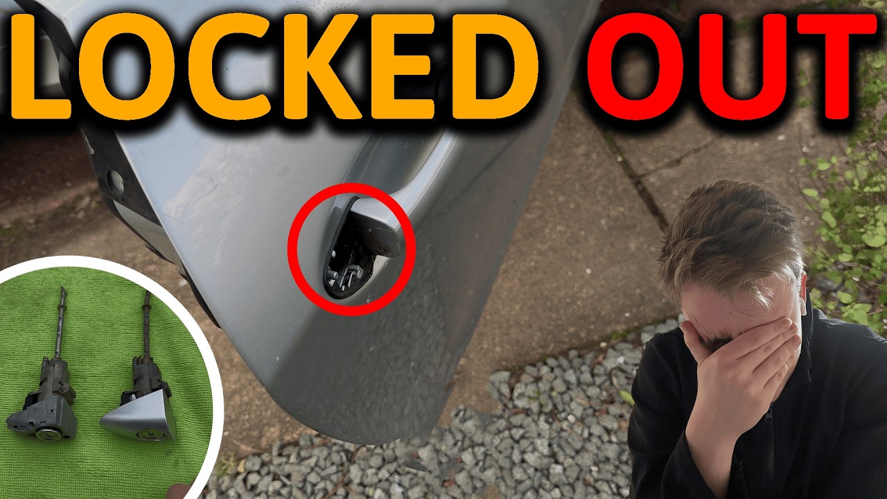 Can I Fix The Broken Lock On My Budget SLK In UNDER 30 MINUTES?  (Mercedes SLK R171)