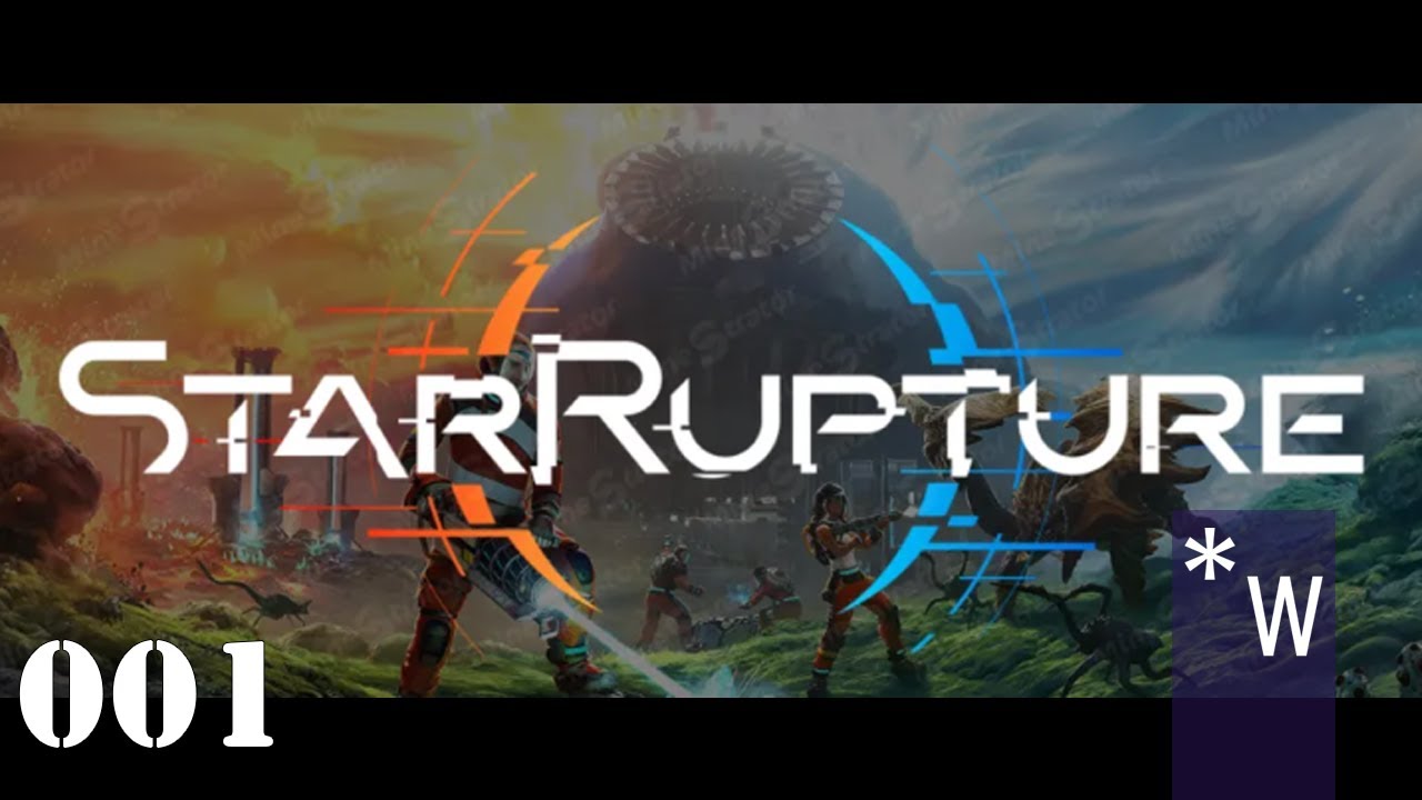 New Survival Game Star Rupture - First Look Reaction Episode 1