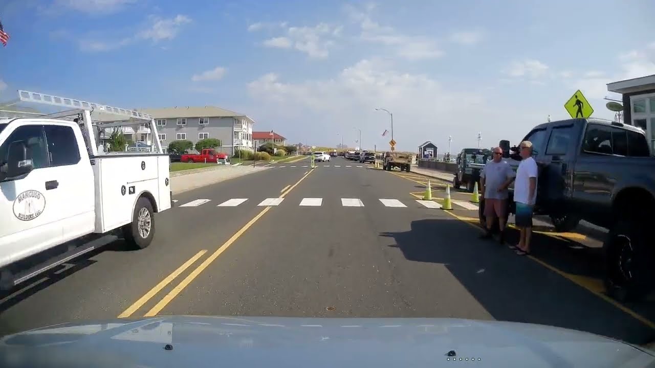 Driving through Avon-By-The-Sea, New Jersey (Summer Vibes)