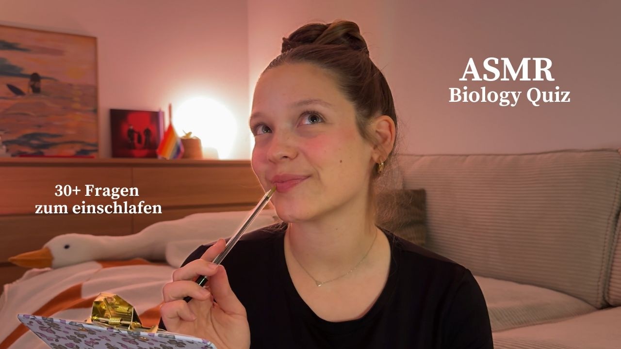 ASMR | Ich teste dein Biologie Wissen 🧬 (Einschlaf-Quiz)