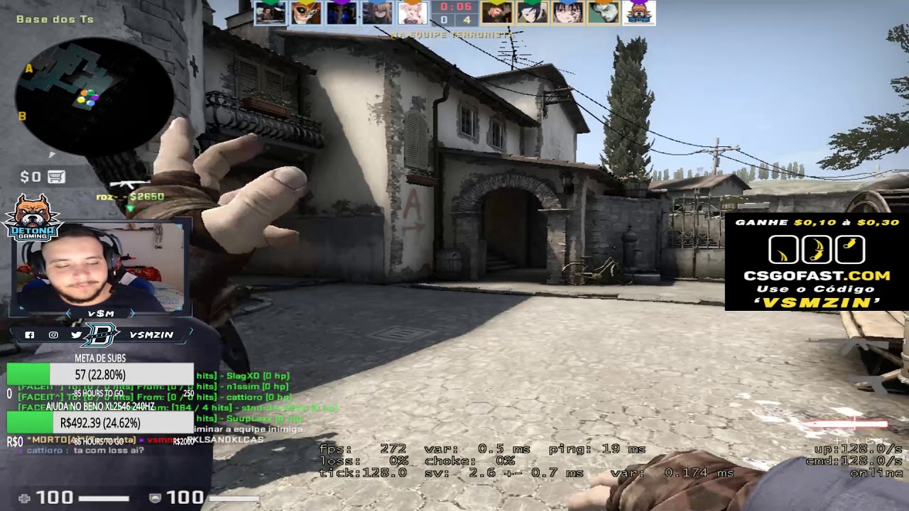 CS:GO POV vsm (62/40) de_inferno @Faceit