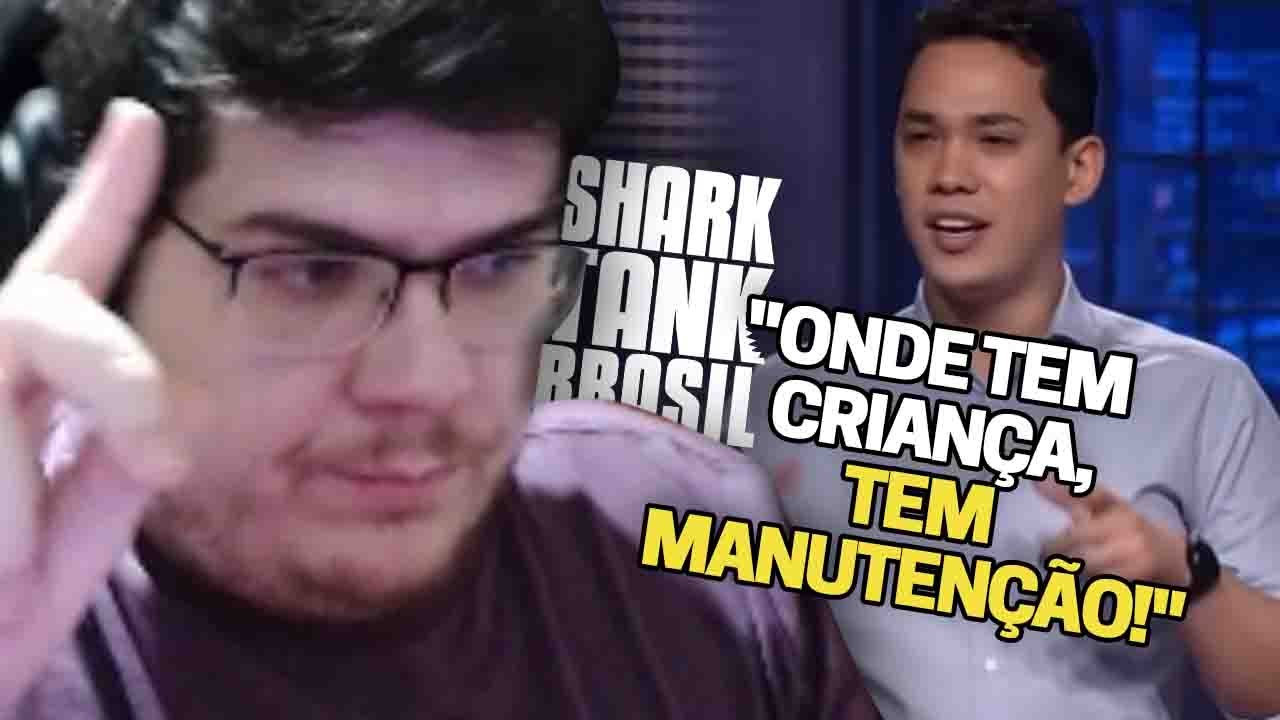 CASIMIRO REAGE: PARQUINHO DE BORRACHA NO SHARK TANK BRASIL | Cortes do Casimito