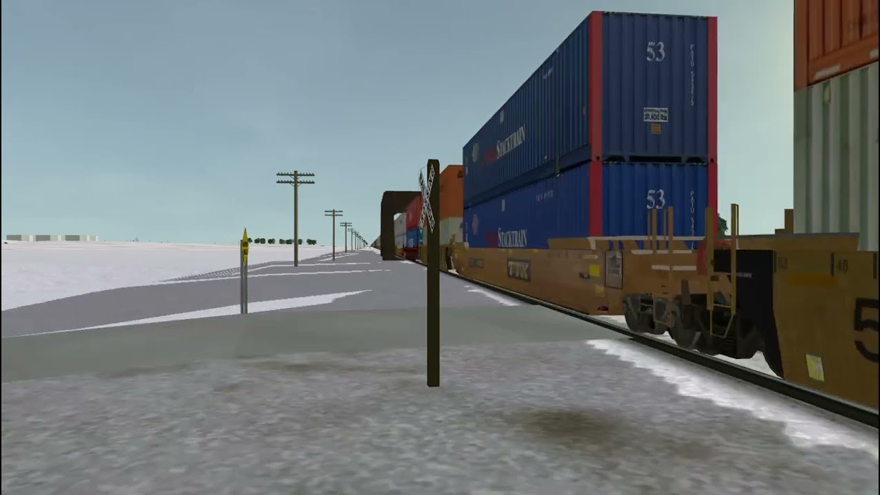 ORTS: High Speed UP C45ACCTE #7932 WB ZG2OAB-01 At Clinton, IA