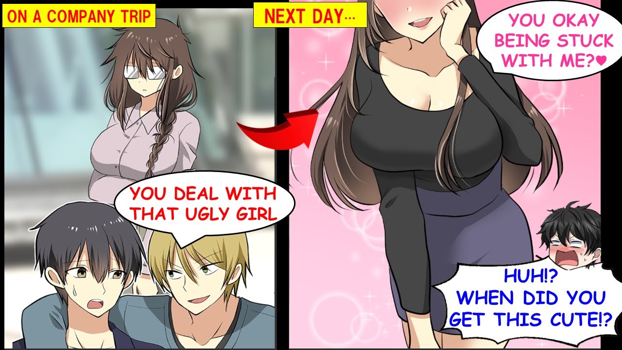 Ended Up Touring with a Shy and Plain Co-Worker on a Company Trip…[Manga Dub][RomCom]