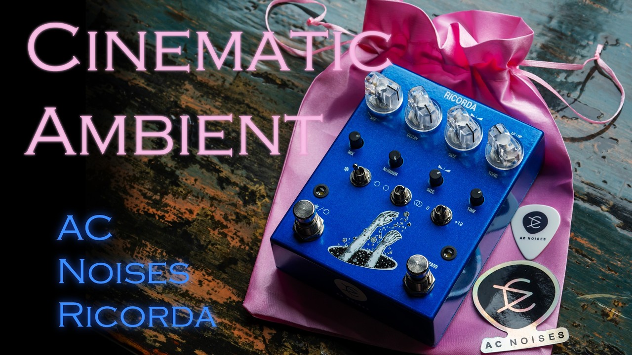 AC Noises - Ricorda Granular Reverb - Demo with Ambient Soundscapes