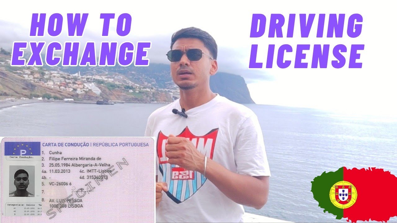 how to exchange driving license in portugal / exchange driving license in Madeira Portugal easily