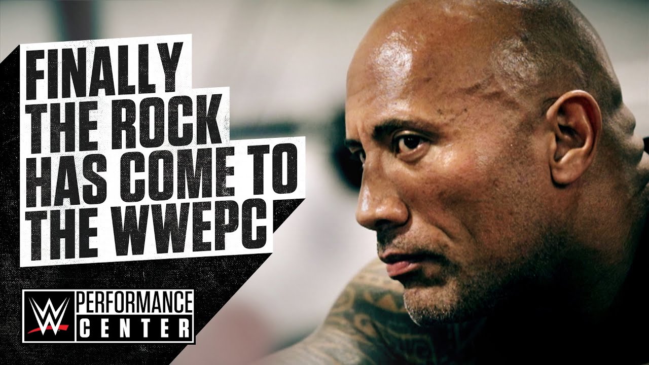 Finally The Rock has arrived at the WWE PC