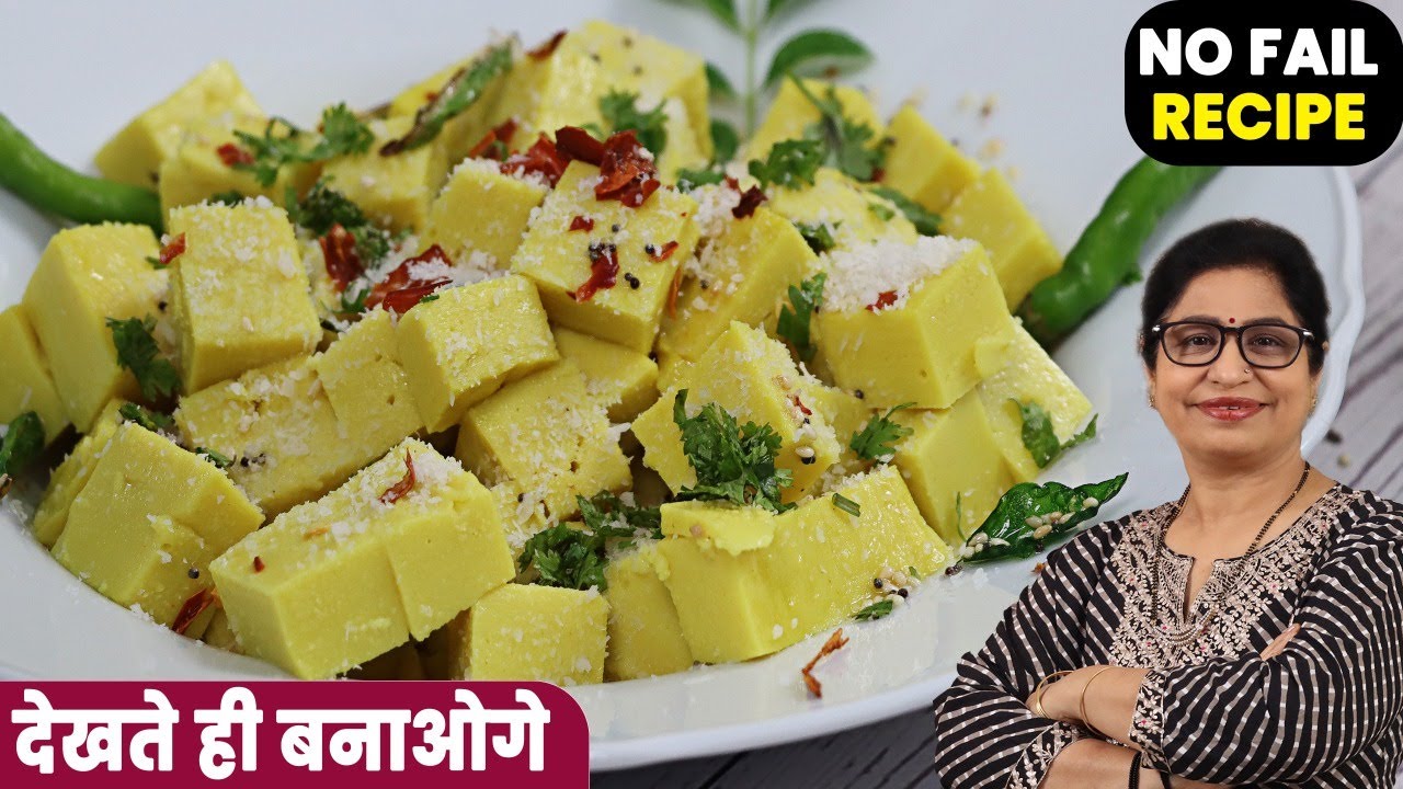 खांडवी बनाना हुआ आसान - बिना स्टीम और कम तेल में स्वाद का ख़जाना | Healthy Khandvi | Gujarati Khandvi