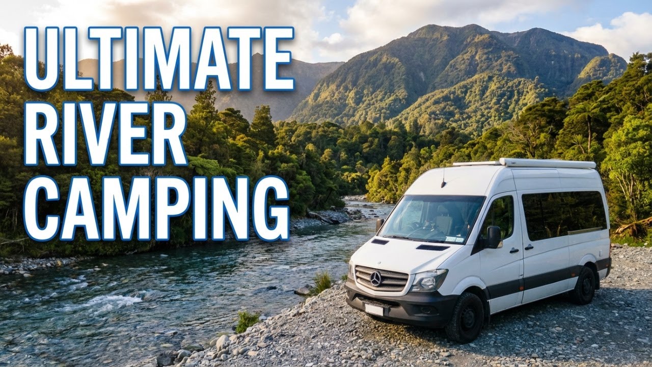 ULTIMATE RIVER CAMPING - COROMANDEL FOREST PARK - EPISODE 9 - ROAD TRIP NEW ZEALAND - TASMAN TRAVELS