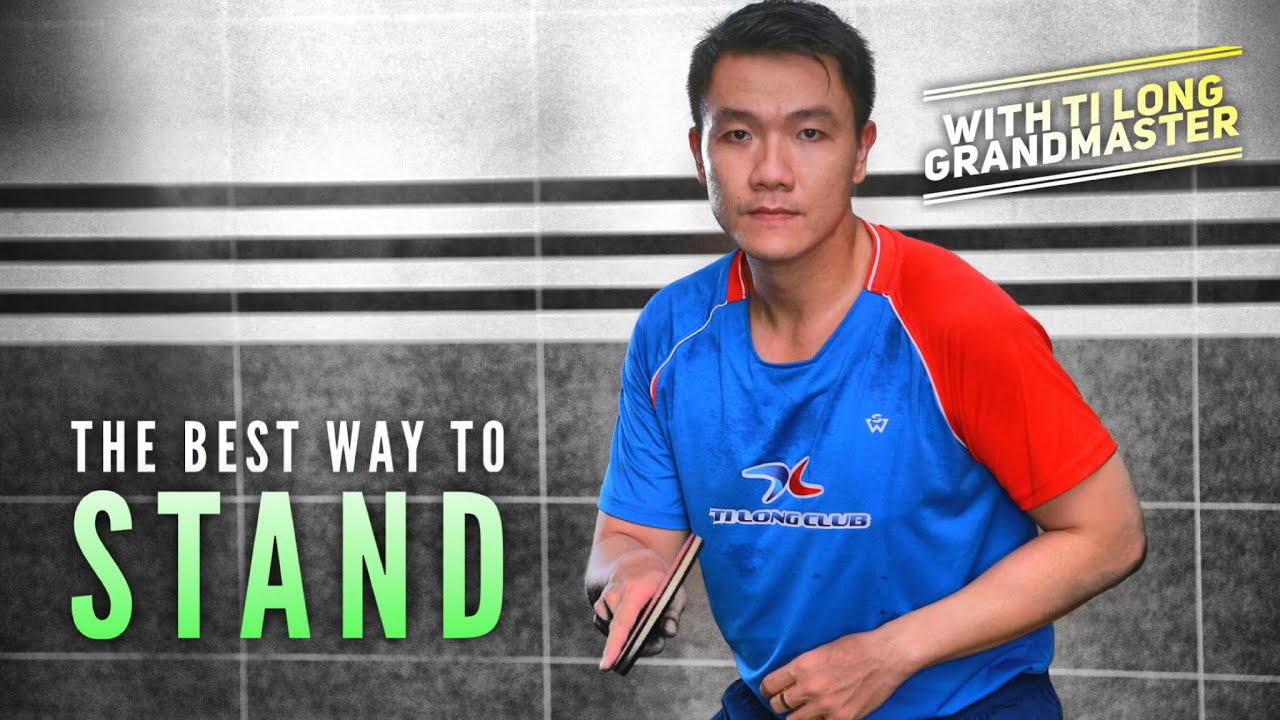 The Stance in table tennis