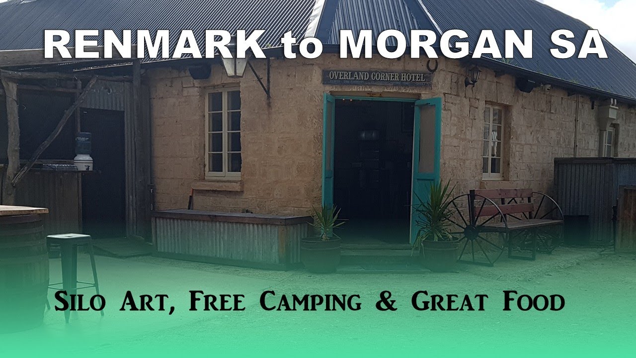 Free Camping by a Haunted Pub!!! Renmark to Morgan - Great Food, History & Art #travellingaustralia