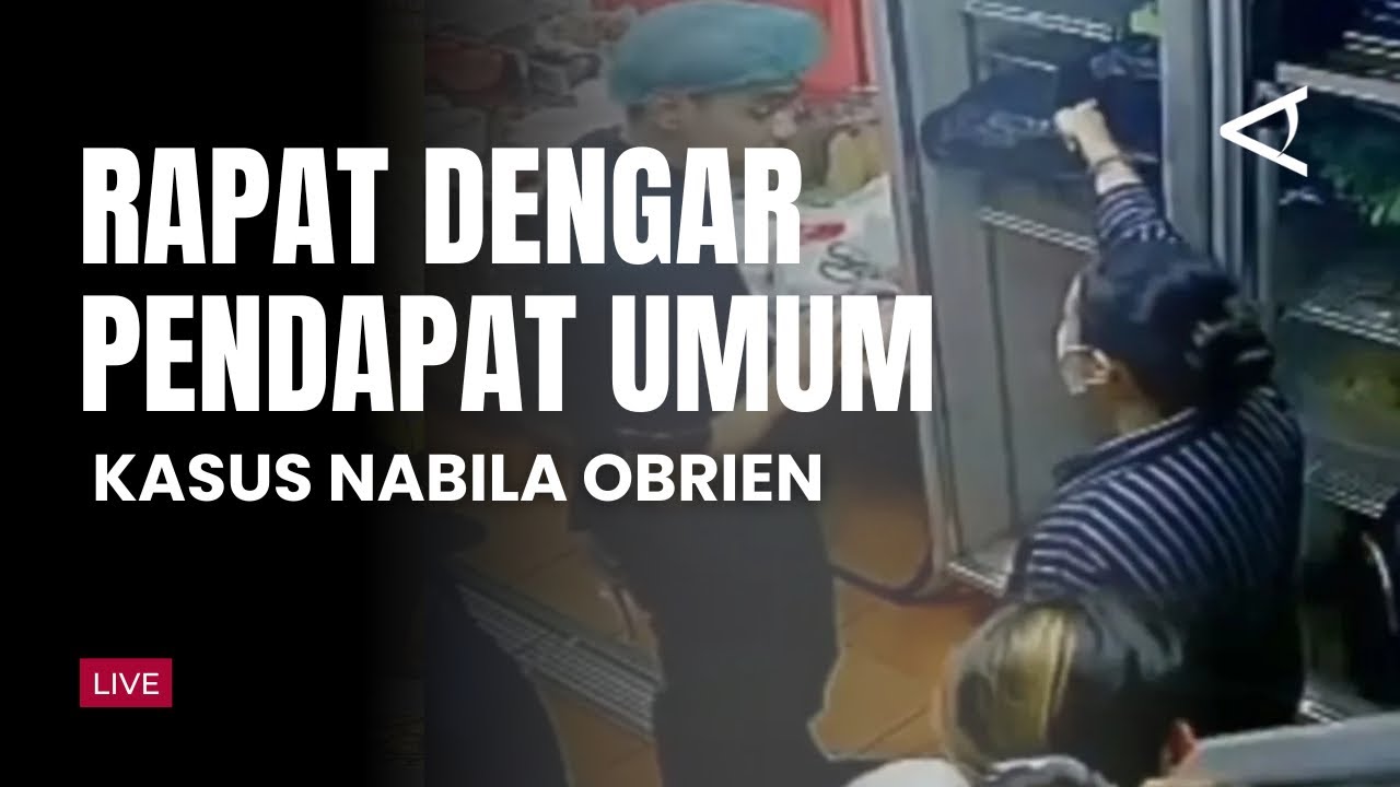 [LIVE] KOMISI III DPR RI RDPU DENGAN NABILA OBRIEN