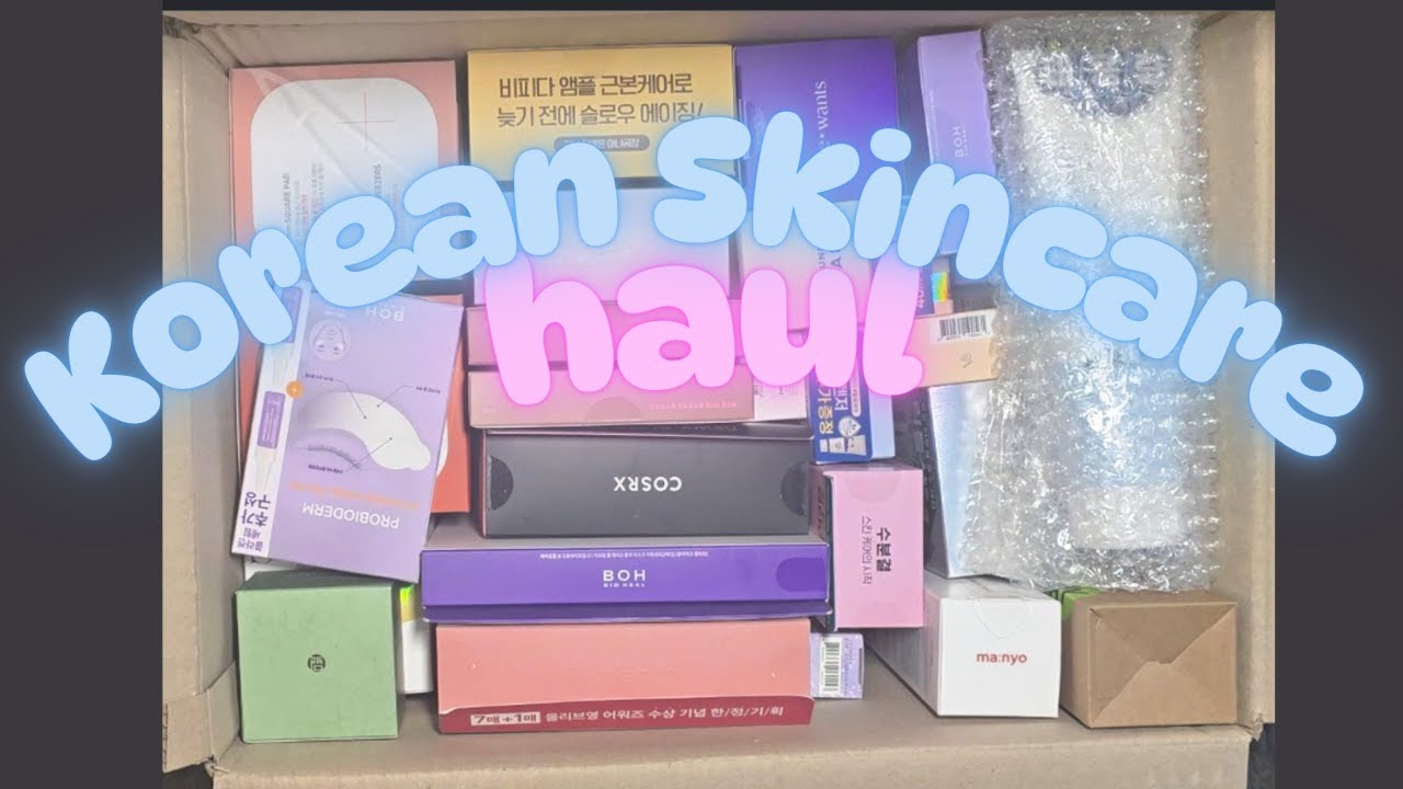 Korean Skin Haul | Olive Young 2025 Haul | #koreanskincare #skincare #koreanskincarehaul