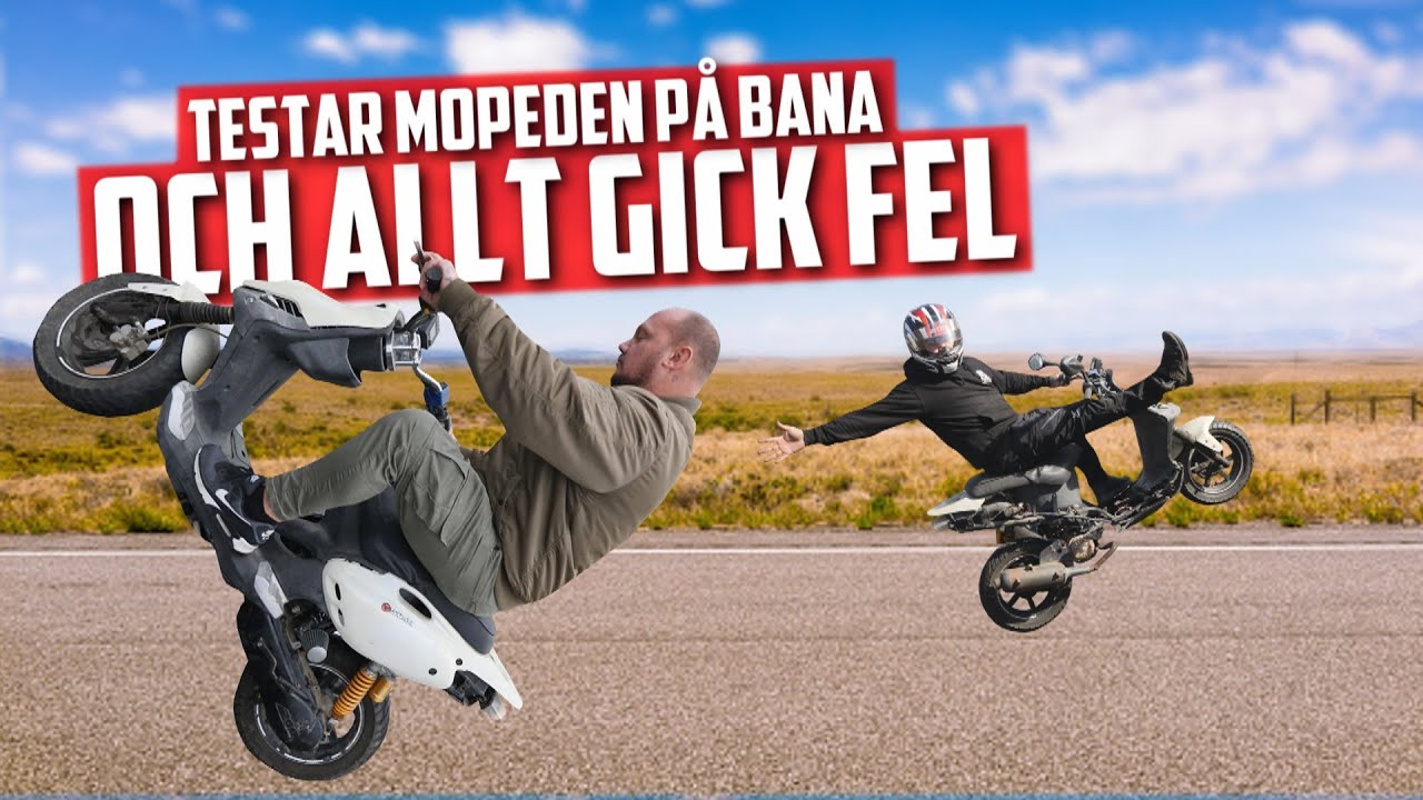 Inget Gick Som Planerat - Trimmar Sönder Mopeden - Del 5