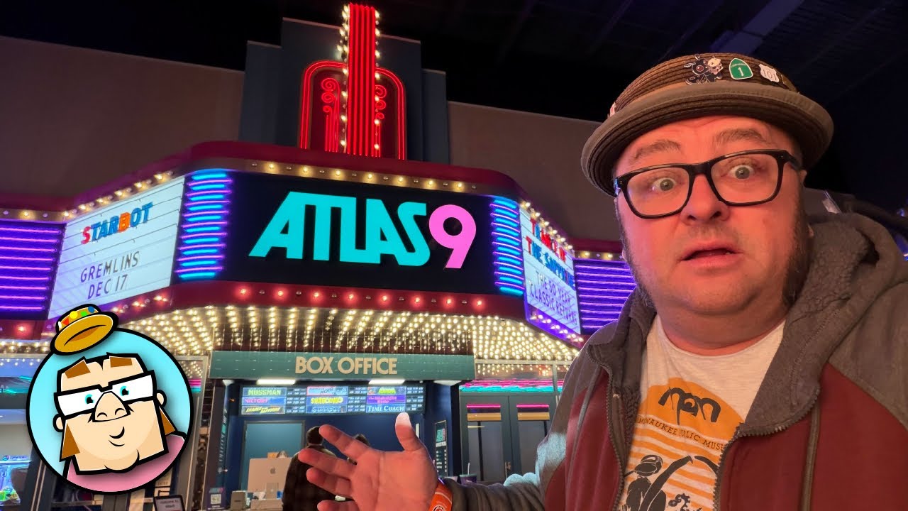 Atlas9 - Kansas City, KS - Amazing Immersive Experience in a 90s Movie Theater!!!