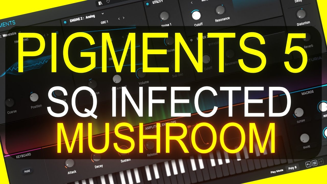 Nasty Distorted Acid Sequence in Arturia Pigments 5 | Sound Design Tutorial