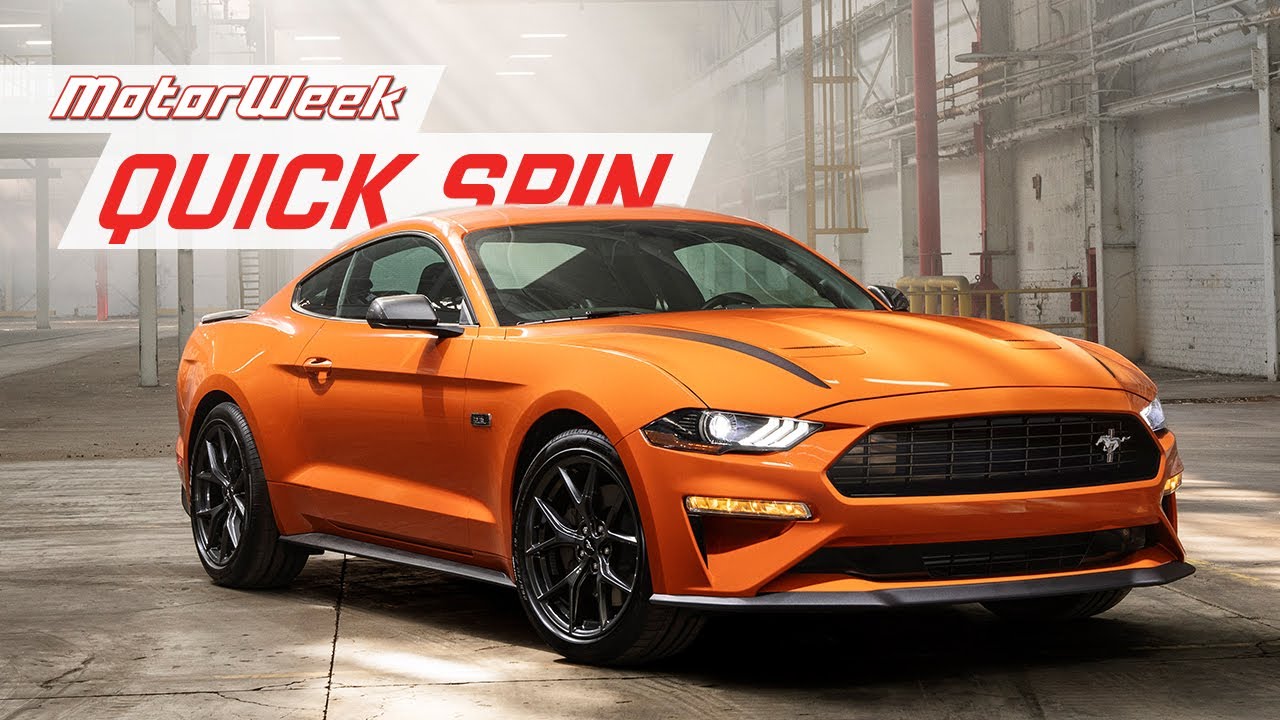2020 Ford Mustang EcoBoost with High Performance Package | MotorWeek Quick Spin