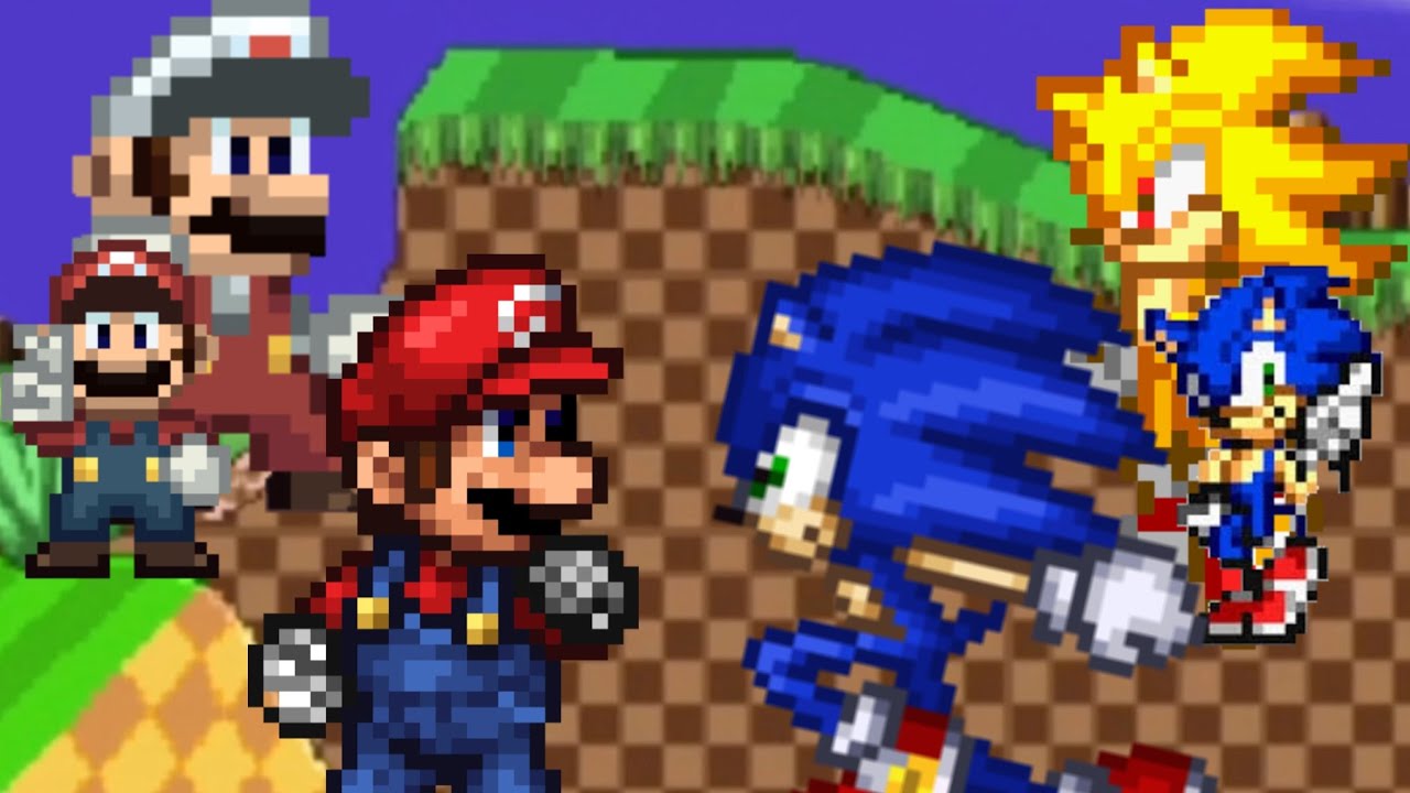 Sonic vs Mario | SSF2 FMC 