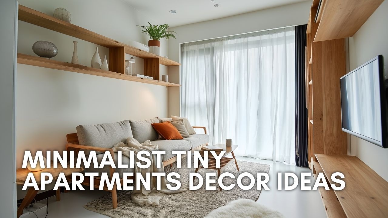 Minimalist Living in Tiny Apartments | Space-Saving Decor Ideas